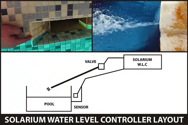 creative cascades solarium automatic pool filler swimming pool water level controller